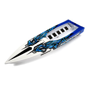 Traxxas 5718 Hull, Spartan, blue graphics (fully assembled)