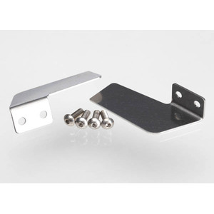 TRAXXAS 5732: Turn fins, left & right/ 4x12mm BCS (stainless) (4)