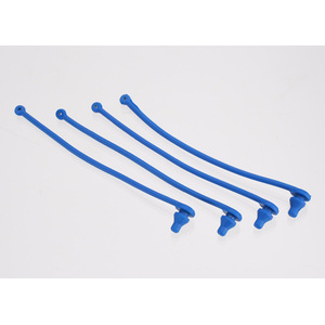TRAXXAS 5751: Blue Body Clip Retainer (4)