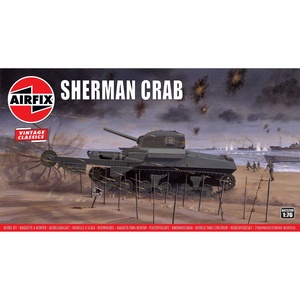 Airfix A02320V Sherman Crab 1:76 Scale Model
