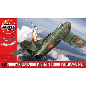 Airfix A03091 Mikoyan-Gurevich MiG-17F 'Fresco' 1:72 Scale Model