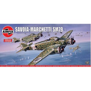 Airfix A04007V Savoia-Marchetti SM79 1:72 Scale Model Plane
