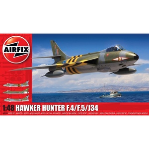 Airfix A09189 Hawker Hunter F.4/F.5/J.34 1:48 Scale Model