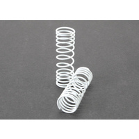 TRAXXAS 5857: Springs, front (white) (progressive rate) (2)