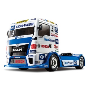 Tamiya 58632 Team Hahn Racing MAN TGS (TT-01 Type-E Chassis) 1/14 On Road RC Racing Truck