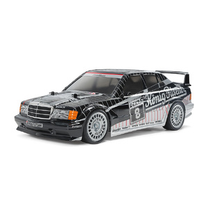 Tamiya Mercedes Benz 190 E 2.5-16 EVO II 1991 (TT-02 Chassis) 1/10 Scale RC Car Kit