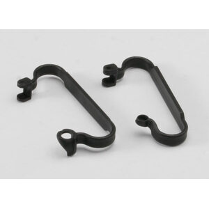 TRAXXAS 5923: Nerf Bars, Chassis (Black)