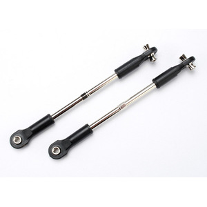 TRAXXAS 5939: Turnbuckles, toe links, 72mm (2) (assembled with rod ends and hollow balls)