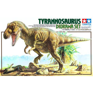 Tamiya 60102 Tyrannosaurus Diorama Set 1/35 Scale Model Dinosaur Diorama Series No.2