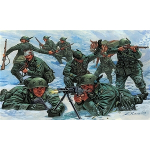 Italeri 6059 Italian Mountain Troops Alpini 1:72 Scale Plastic Model Kit