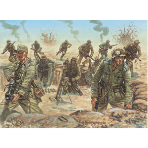 Italeri 6099 D.A.K. Infantry 1/72 Scale Plastic Model Figurines