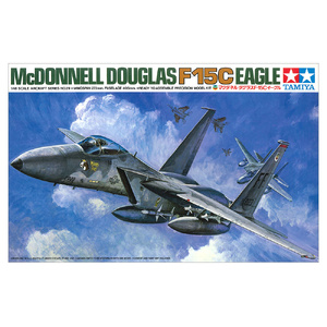 Tamiya 1/48 McDonnell Douglas F-15C Eagle Model Kit – 61029
