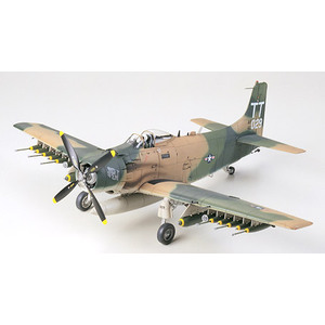 Tamiya 61073 Douglas A-1J Skyraider? U.S. Air Force 1/48 Scale Model Aircraft Series No.73