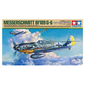 Tamiya 61117 Messerschmitt Bf109 G-6 1/48 Scale Aircraft Series no.117