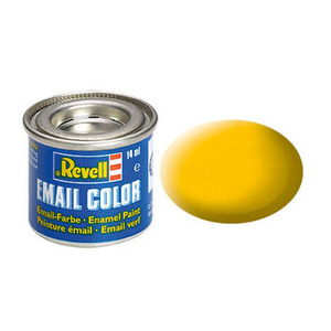 Revell 32115 Enamel Colour Yellow, Matt, RAL 1017, 14ml