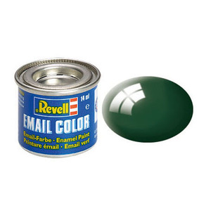 Revell 32162 Enamel Colour Sea Green, Gloss, RAL 6005, 14ml