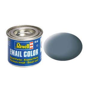 Revell 32179 Enamel Colour Greyish Blue, Matt, RAL 7031, 14ml