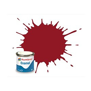 Humbrol 20 Crimson Gloss - 14ml Enamel Paint  AA0223