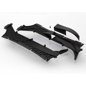TRAXXAS 6420: Tunnels, left & right/ vent cover/ 3x8mm CS (1)