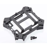 TRAXXAS 6624: Main Frame Lower/Screws Black Alias