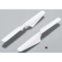 TRAXXAS 6627: Rotor Blade Set White Alias (2)