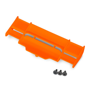 TRAXXAS 6721T: Wing, Rustler® 4X4 (orange)/ 3x8 FCS (3)