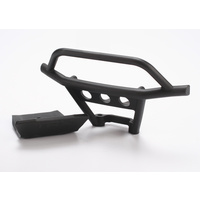 TRAXXAS 6735: Bumper, front/ skidplate, front (black)