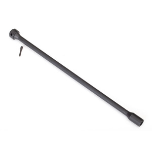 TRAXXAS 6767: Driveshaft, center, plastic, (black)/ screw pin