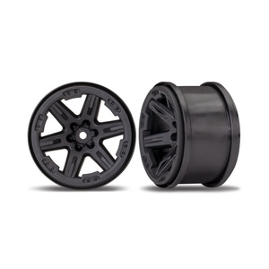TRAXXAS 6772: Wheels, RXT 2.8" (black) (2)