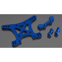 TRAXXAS 6839X: Alum/Aluminum Front Shock Tower Blue