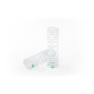 TRAXXAS 6866: Springs, rear (progressive, -10% rate, green) (2)