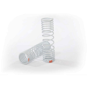TRAXXAS 6868: Springs, rear (progressive, +20% rate, blue) (2)