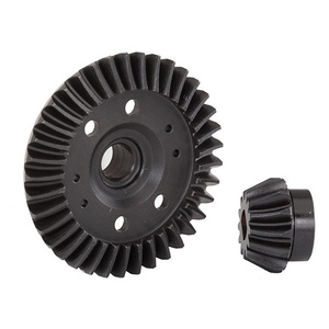TRAXXAS 6879R: Ring gear, differential/ pinion gear