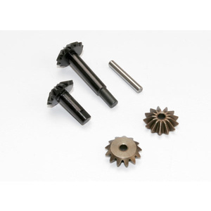 TRAXXAS 6883 Gear set, center differential (output gears (2)/ spider gears (2)/ spider gear shaft)