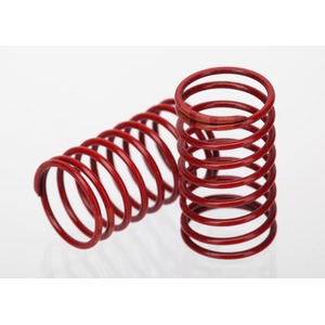 TRAXXAS 6959: Spring, shock (GTR) (0.82 rate, triple orange) (1 pair)