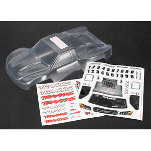 Traxxas 7012R: Clear Body, 1/16 Slash 4x4
