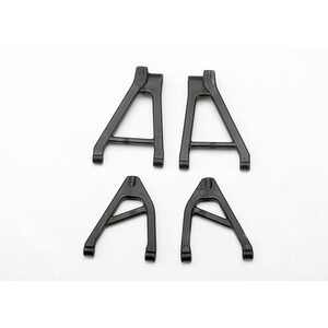 TRAXXAS 7032: Suspension arm set, rear (includes upper right & left and lower right & left arms) (1/16 Slash)