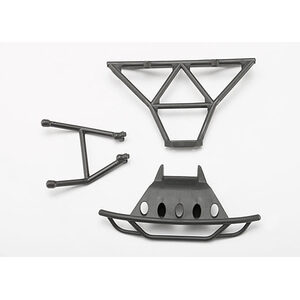 TRAXXAS 7035: Bumpers, front (1)/ rear (1)/ 2.5x14mm CS(2) (1/16 Slash)