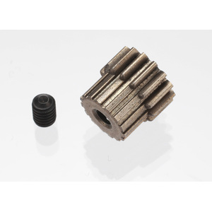 TRAXXAS 7039: Gear, 15-T pinion (48 pitch, 2.3mm shaft)/ set screw