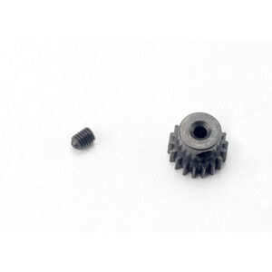 TRAXXAS 7041: Gear, 18-T pinion (48-pitch, 2.3mm shaft)/ set screw