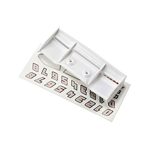 TRAXXAS 7123 White Wing with Decal Sheet, 1/16