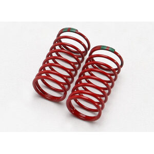 TRAXXAS 7141: Spring, shock (GTR) (0.88 rate, double green) (1 pair)