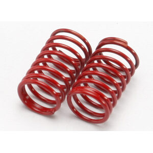 TRAXXAS 7145: Spring, shock (GTR) (1.76 rate, orange) (1 pair)