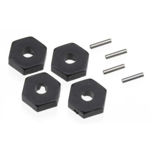 TRAXXAS 7154: Wheel Hubs Hex/Axle Pins VXL (4)