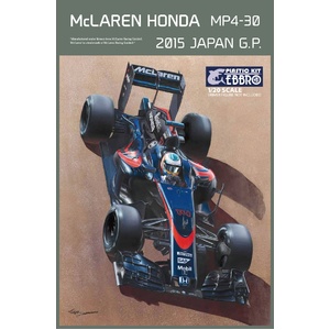 EBBRO 20015 McLaren Honda MP4-30 Japan GP 1:20 Scale Model Kit 