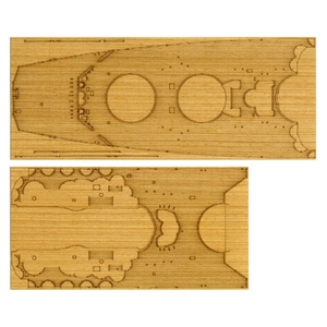 Tamiya 12645 Yamato Wooden-Deck Sheet 1:350 Scale