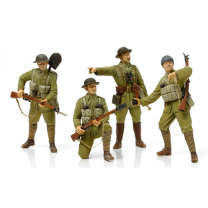 Tamiya 32409 Military Collection no.9 1:35 Scale WWI British Infantry w/Small Arms & Equipment 