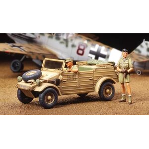 Tamiya 32503 German K belwagen Type 82 Africa-Corps 1:48 Scale Model Military Miniature Series No.3 