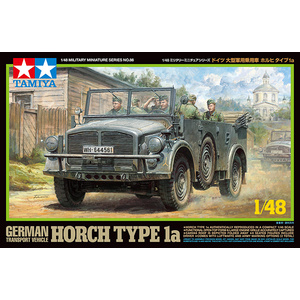 Tamiya 32586 German Transport Vehicle Horch Type 1a 1:48 Scale Model (Military Miniature)