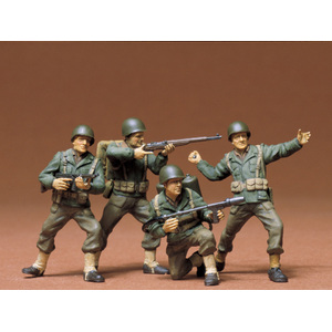 Tamiya 35013 U.S. Infantry 1:35 Scale Model Military Miniature Series no.13